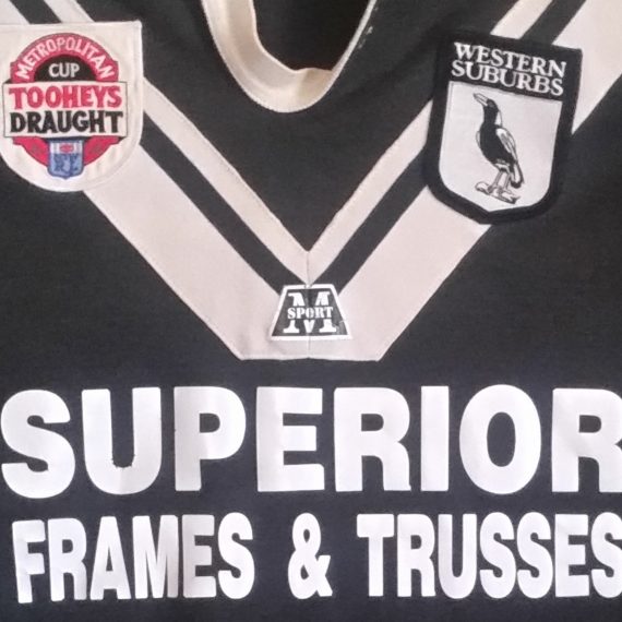 Western Suburbs Magpies 1992 Metro Cup