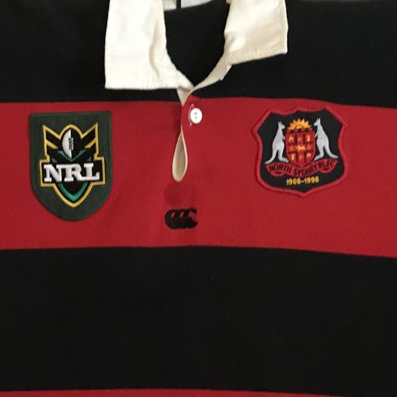 North Sydney Bears 1998 Centenary Game jersey