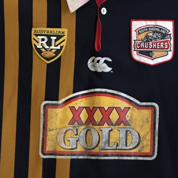 South Queensland Crushers 1995 Away jersey