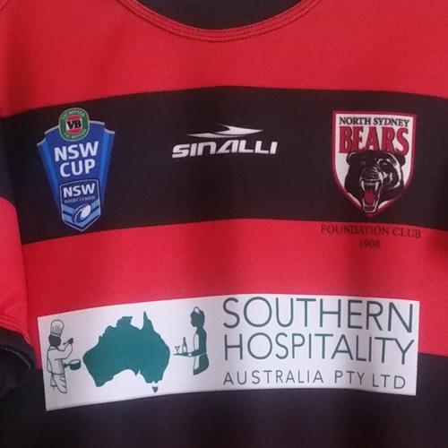 North Sydney Bears 2014 – Chris Grevsmuhl signed