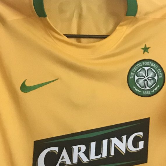 Celtic Away Shirt Champions League O Dea