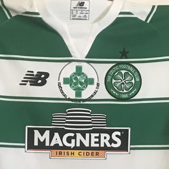 Celtic FC Famine Shirt 2015 Bitton