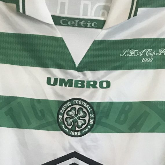 Celtic Scottish Cup Final 1999 Mjallby shirt