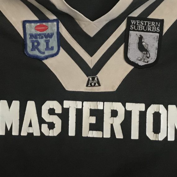 Western Suburbs Magpies 1989 Jersey